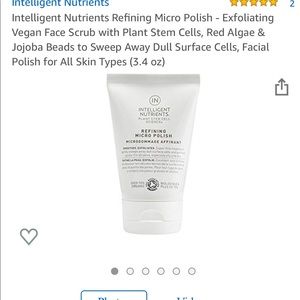 Intelligent Nutrients Face Scrub